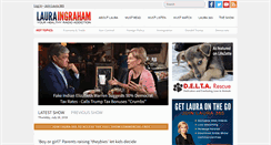 Desktop Screenshot of lauraingraham.com